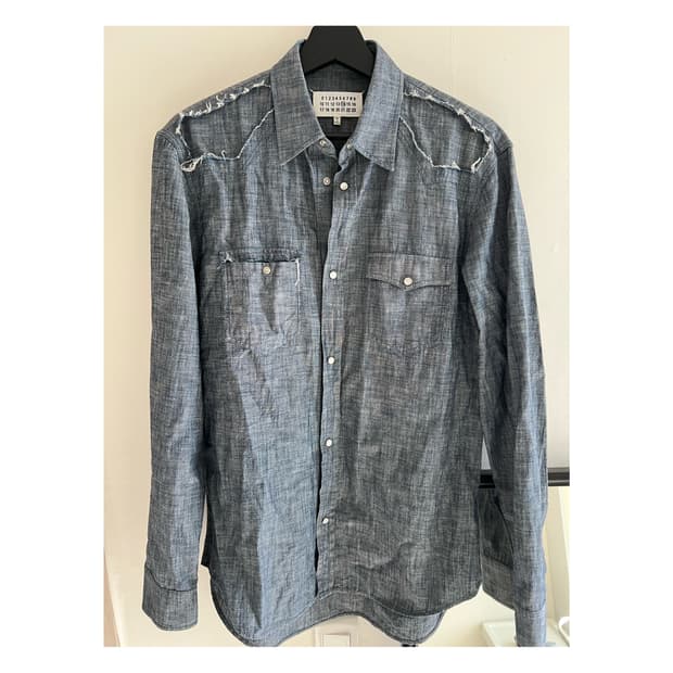 마르지엘라 웨스턴 셔츠