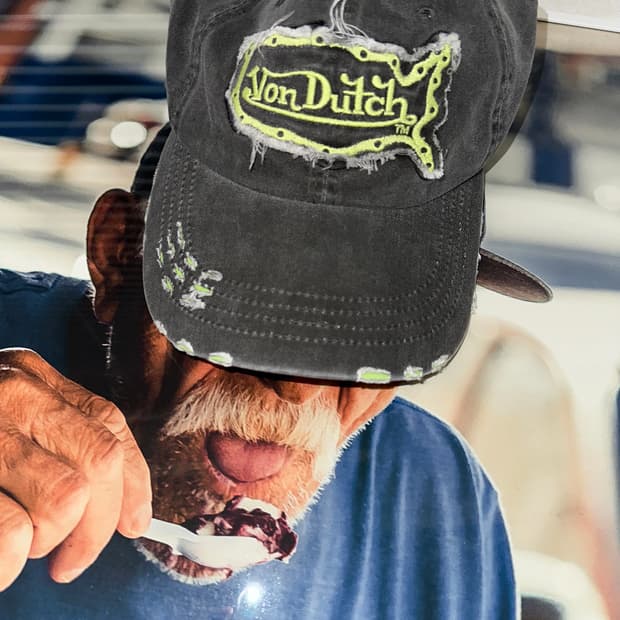 본더치y2k 다잉 피그먼트 볼캡 