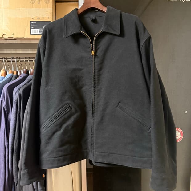 코모리 comoli 몰스킨 숏자켓