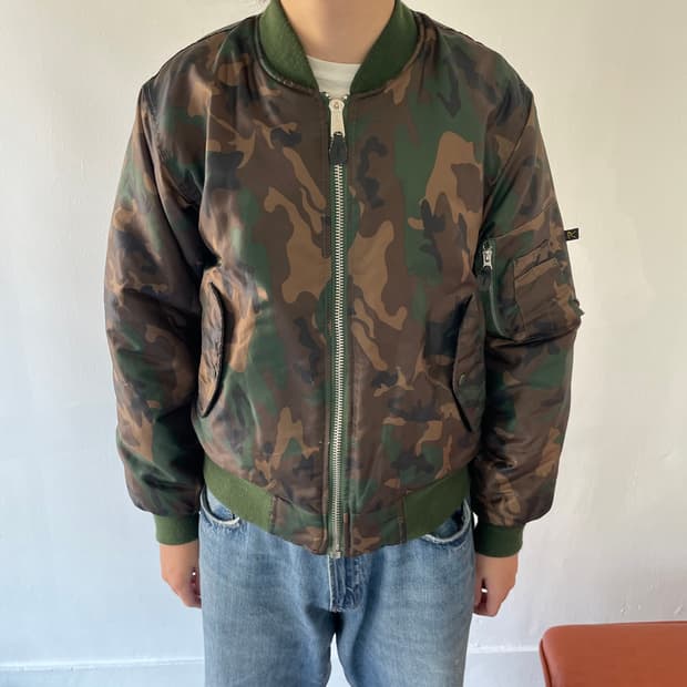 밀리터리 봄버 재킷