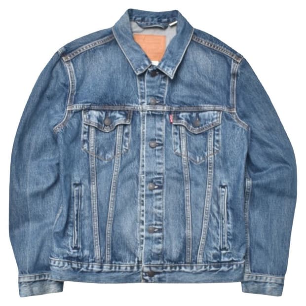 리바이스 프리미엄 빅E 데님 트러커 청자켓 M N0882