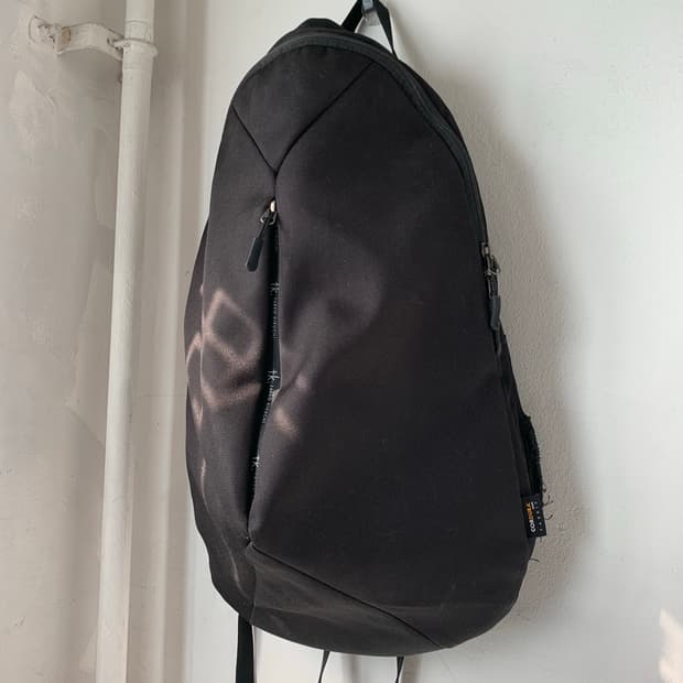 takeo kikuchi  zip logo 백팩 블랙