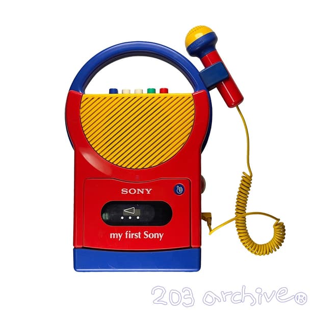 80‘s Sony 'My First Sony' 카세트 플레이어