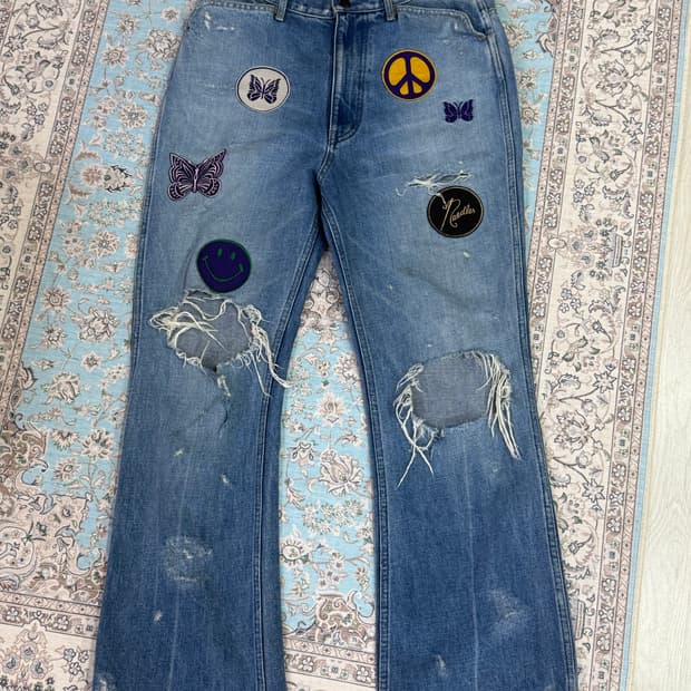 니들스 버터플라이 데님팬츠