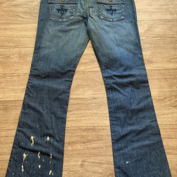 [아야즈] 빈티지 웨스턴 부츠컷