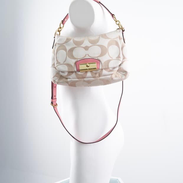 Coach 시그니처 크리스틴 체인 숄더백