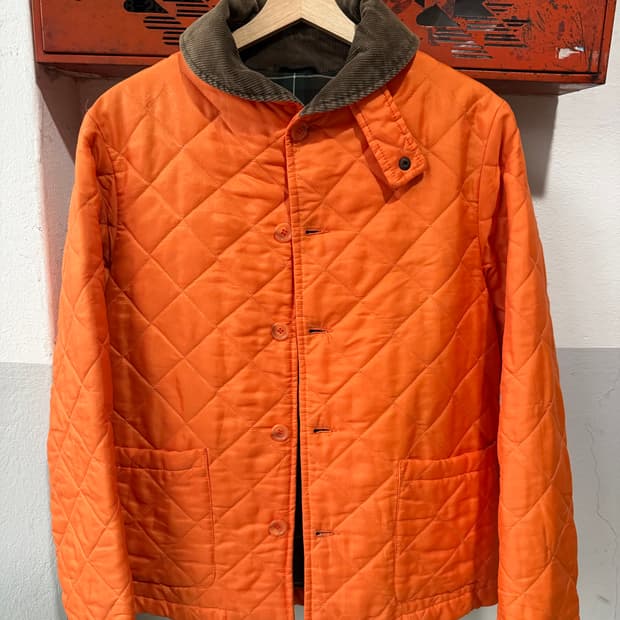 GRENFELL MADE IN ENGLAND 퀄팅 자켓