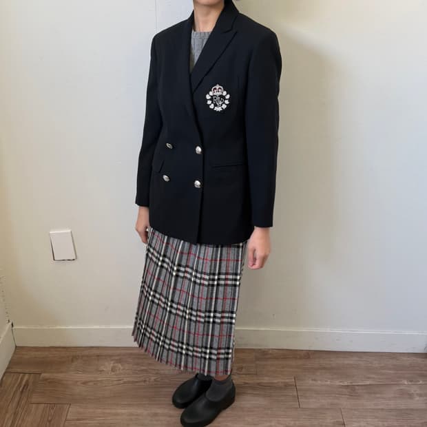 폴로랄프로렌 자카드 더블자켓