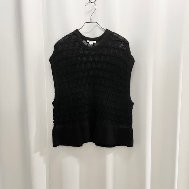 Helmut Lang mohair vest