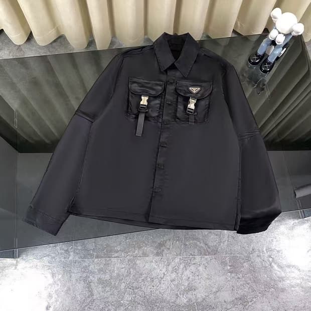 프라다 블랙 자켓 M