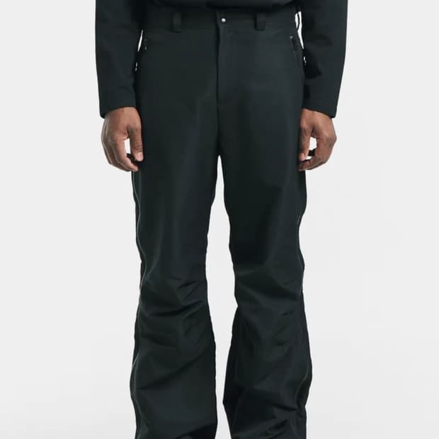 플라스틱프로덕트 지퍼 다트 팬츠 