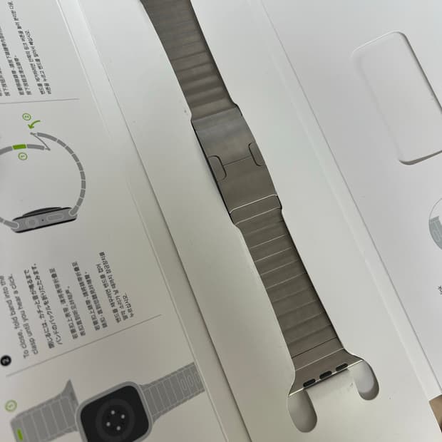 애플워치 링크 브레이슬릿 실버 42mm