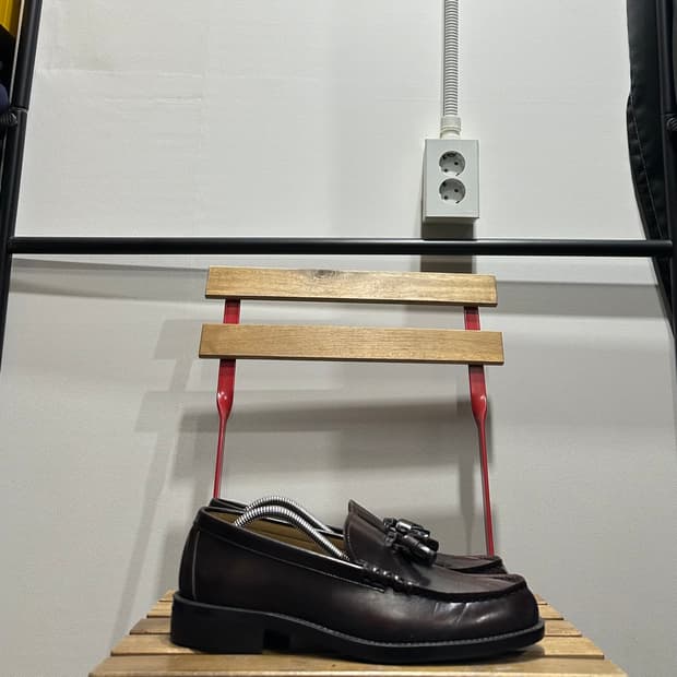 275) 하루타 로퍼 남성 남자 구두 907 테슬로퍼 브라운