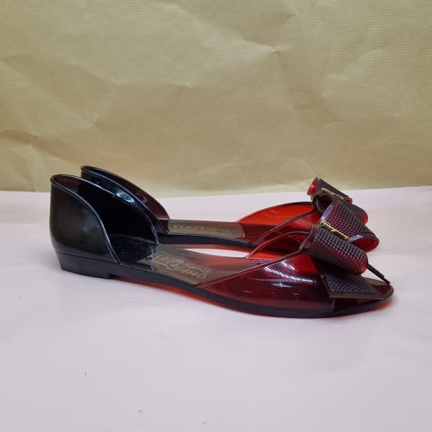 페라가모 젤리 여성 플랫슈즈 7 235