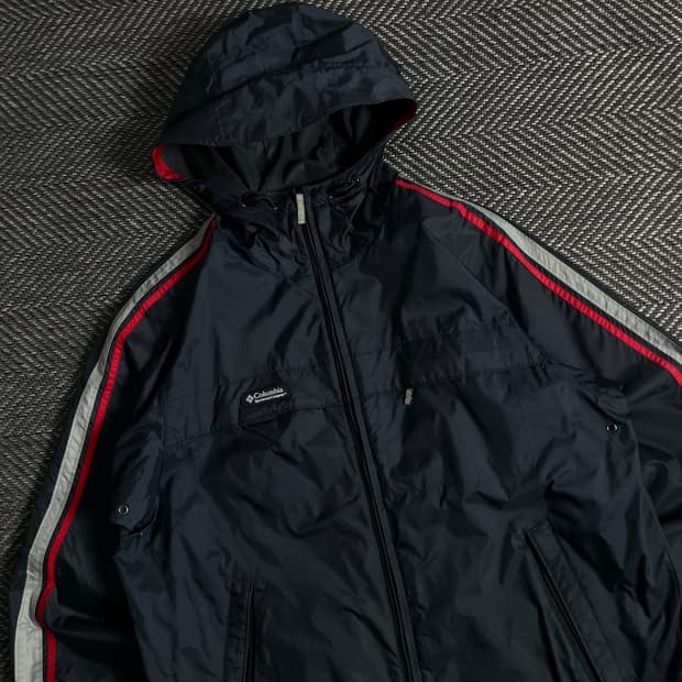 컬럼비아 USA 오리지날 사이드라인 바람막이y 3297