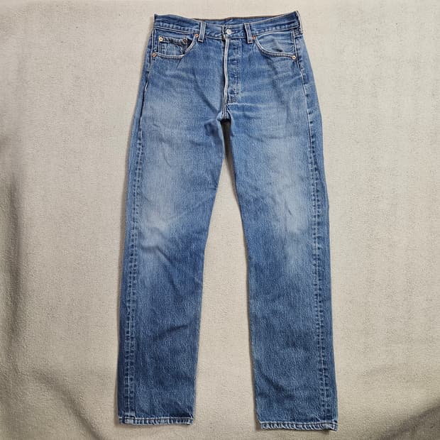 90s 리바이스 501 데님 33 33 made in usa
