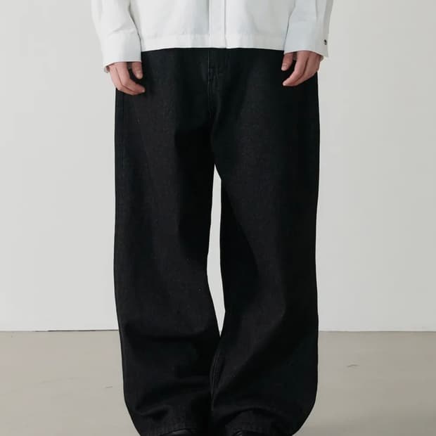 노운 와이드 데님