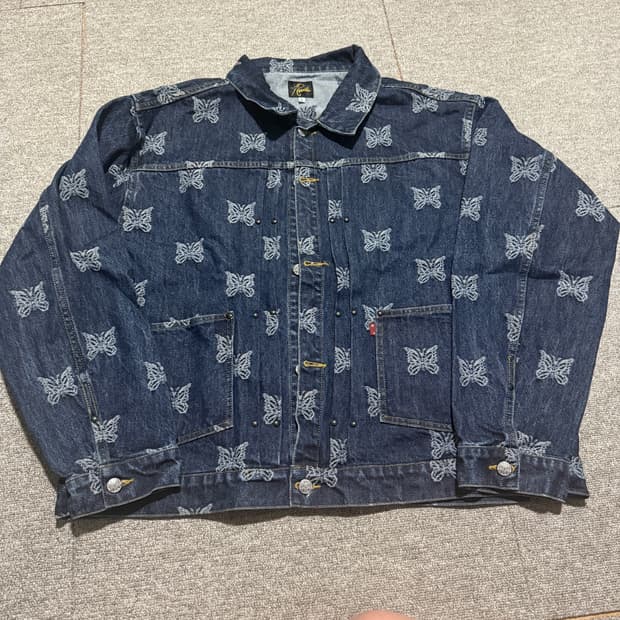 니들스 빠삐용 데님 자켓 L