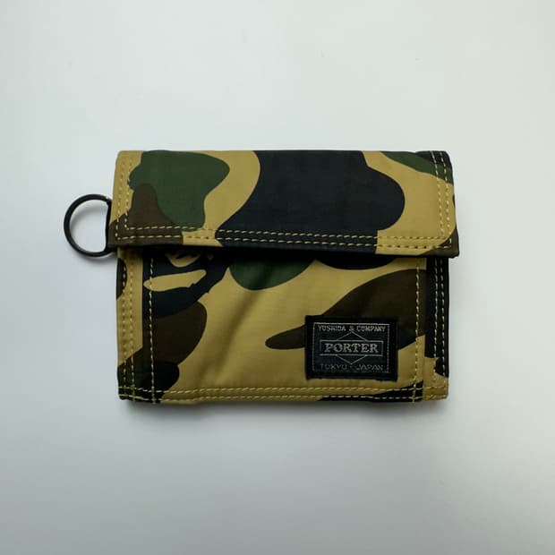 PORTER x BAPE 포터 베이프 지갑