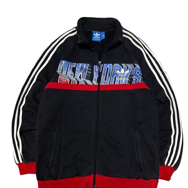 아디다스 뉴욕 코튼 집업 져지