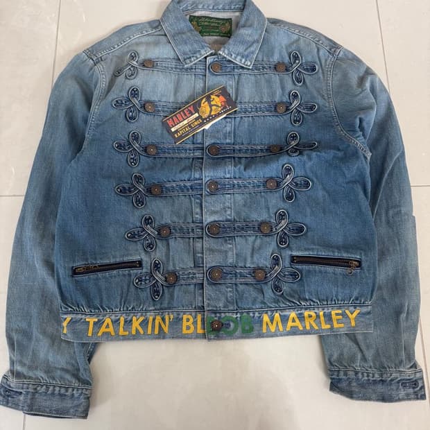 BOB MARLEY DENIM 밥 말리 데님 재킷