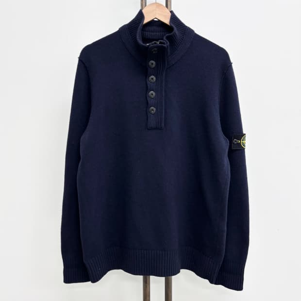 [XXL]스톤아일랜드 반집업 니트