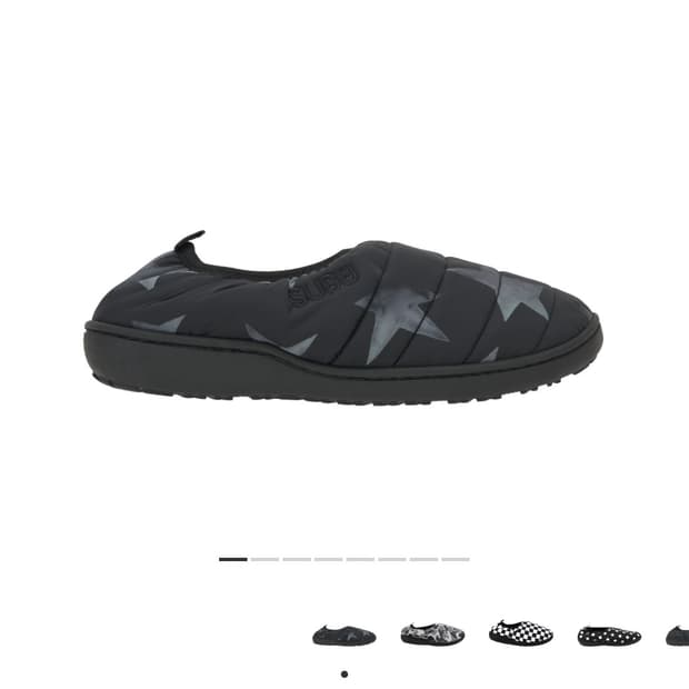 스부 패커블 익스클루시브 블랙 #스부 스타 #패딩슈즈