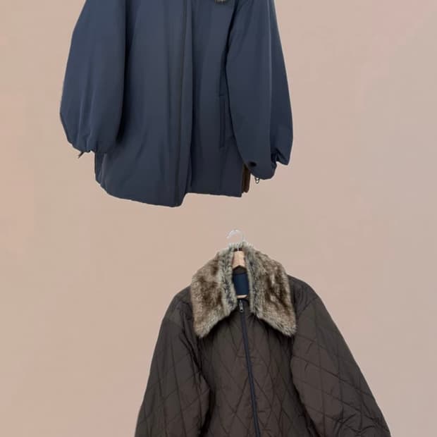 아모멘토 리버시블 코트