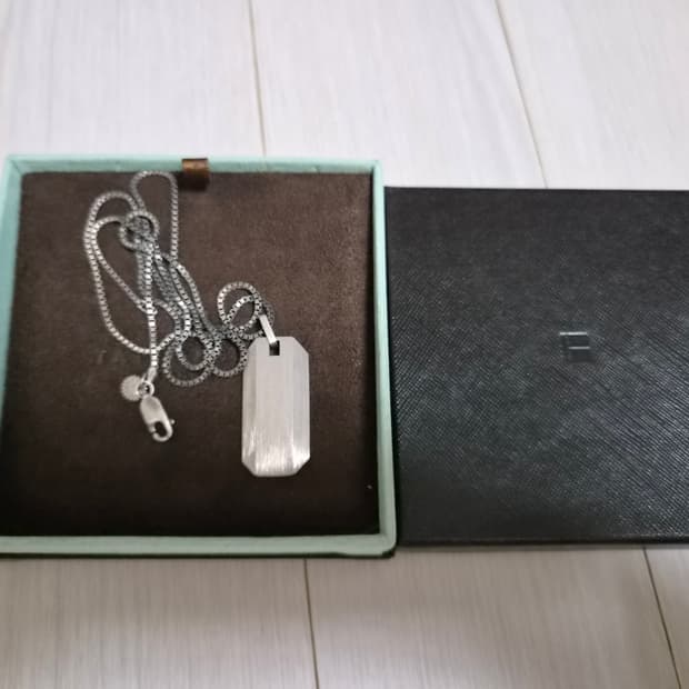 영국명품브랜드 타테오시안 티타늄 목걸이 유니섹스