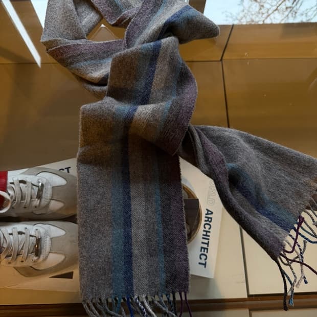 ELGIN 스코티쉬 캐시미어 머플러