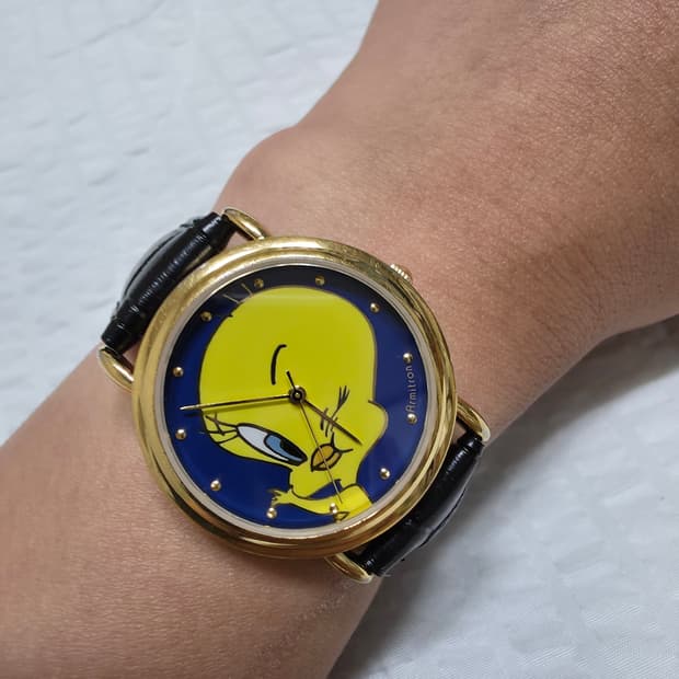 아미트론 루니툰 트위티 쿼츠 시계 armitron watch