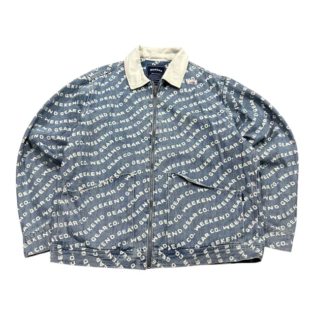 ✨ (바배) 위캔더스 모노그램 데님 자켓 