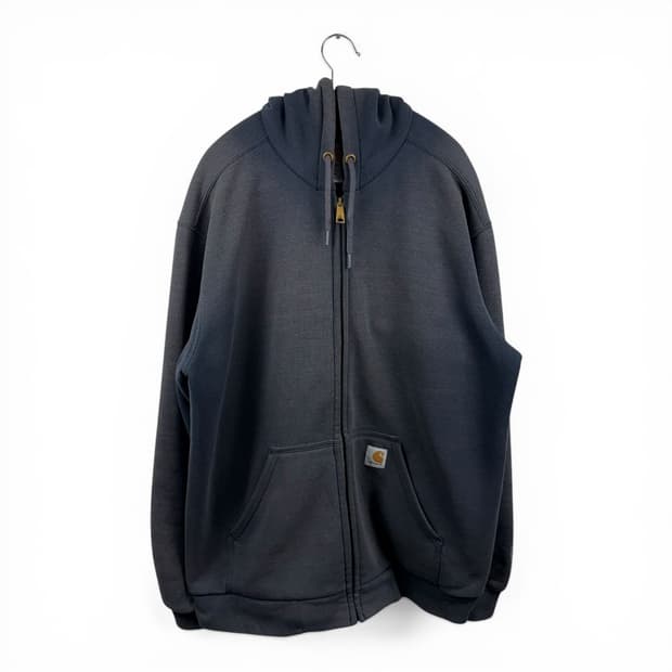 (M) 칼하트 레인디펜더 후드집업 네이비 (에이징)