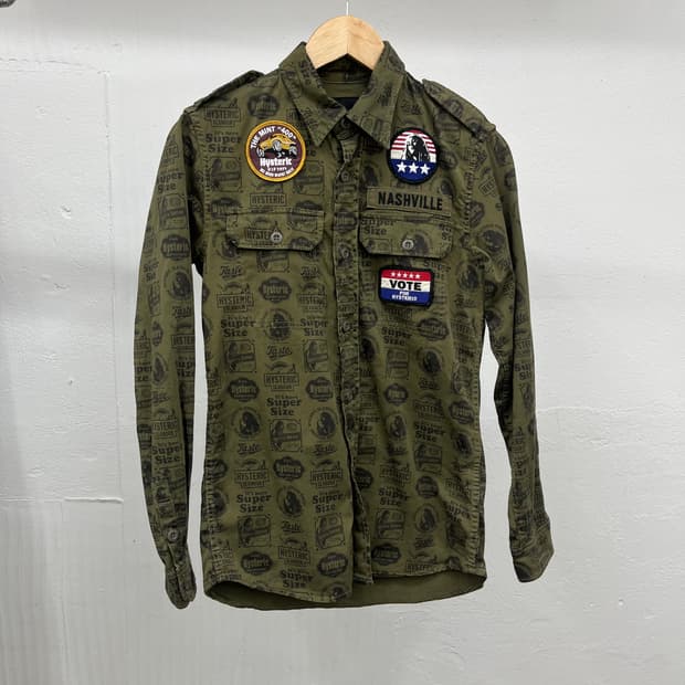 ~66) HYSTERIC GLAMOUR SHIRT