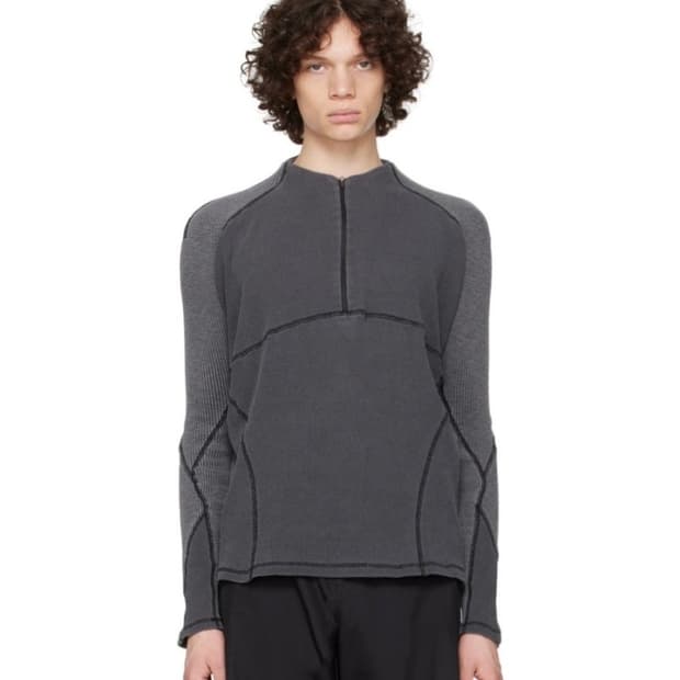 혜인서 그레이 하프집업