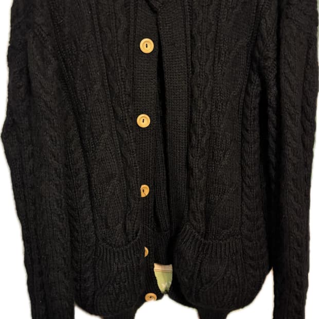 캐리울른밀즈 울 100% 가디건