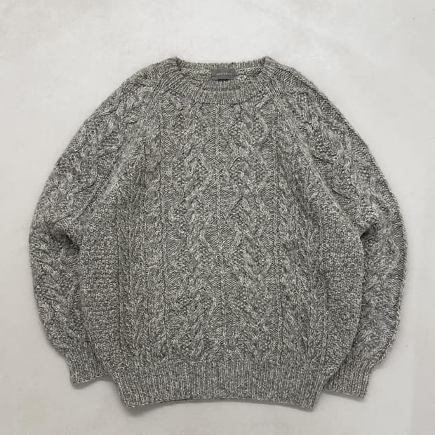 MEN'S BIGI 케이블 스웨터 