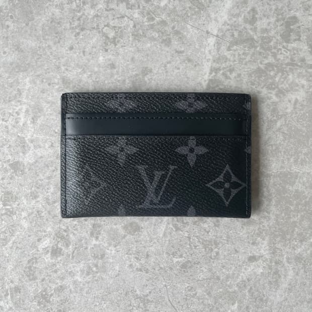 루이비통 모노그램 이클립스 더블 카드 홀더