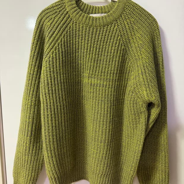 애프터프레이 인타르시아 니트 M