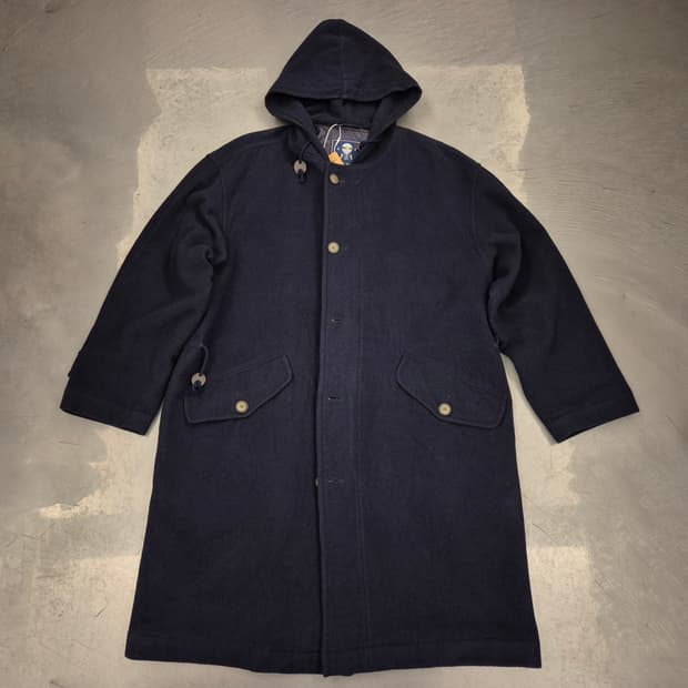 Gotairiku 울 후드 코트