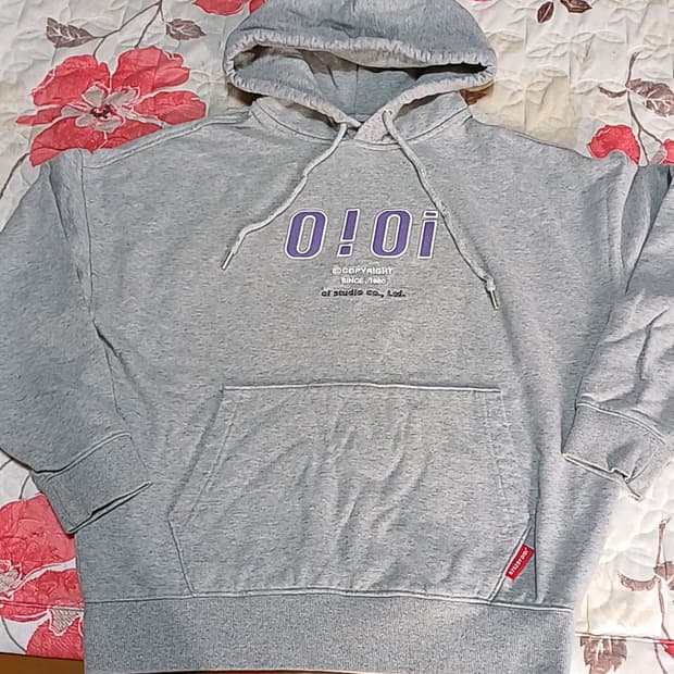 오아이오아이 오버핏후드 M 여성77 가슴60 기장64