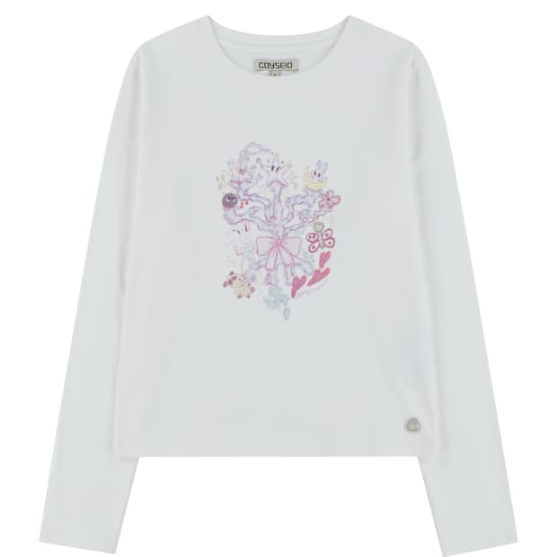 코이세이오 코랄 롱슬리브 화이트