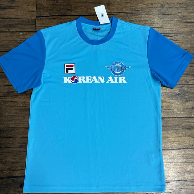 FILA 대한항공 점보스 기능성 반팔 100 새상품