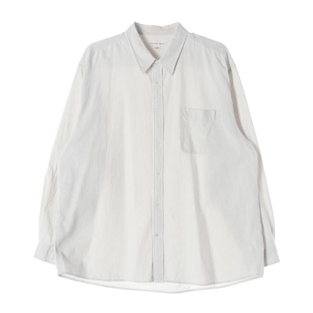 토마스모어 스트라이프 오버핏 셔츠 XL