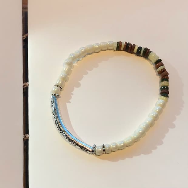 빈티지 비즈 팔찌