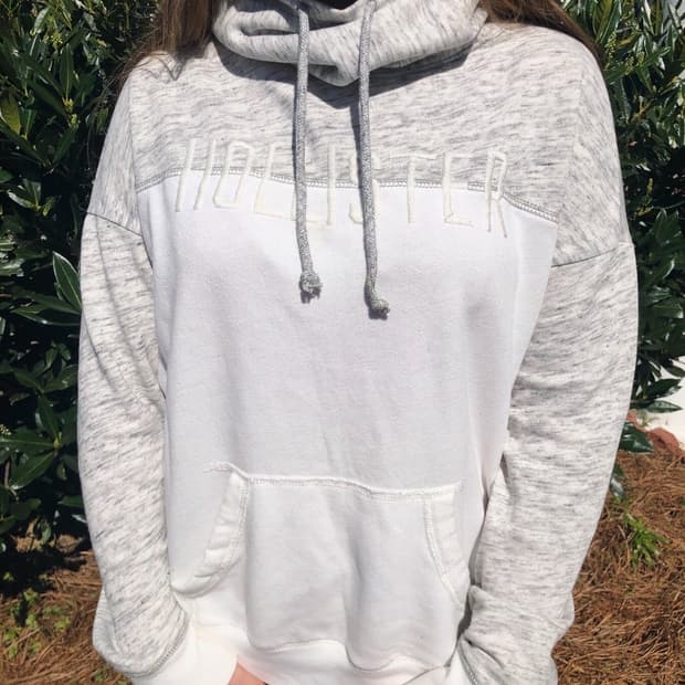 홀리스터 로고 후드티 후디