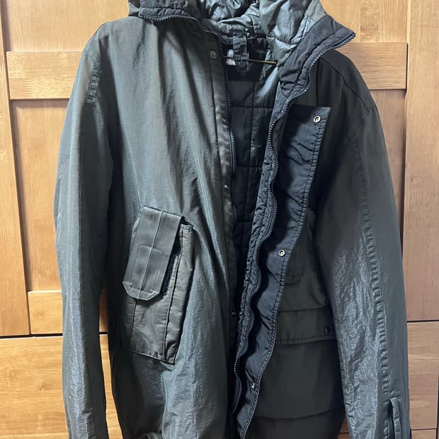 Cp컴퍼니 밀레 고글 자켓 (mille prism jacket)