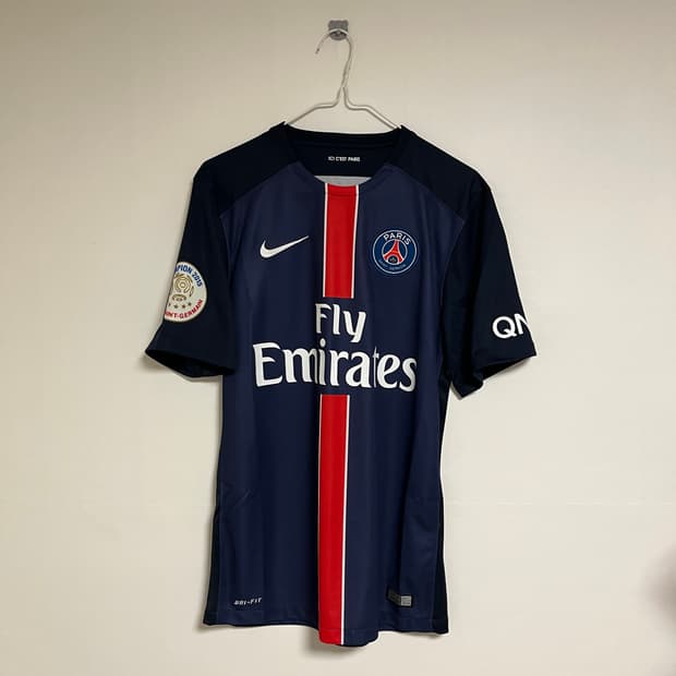 파리 생제르망 15-16 홈 레플리카 져지 챔피언 패치