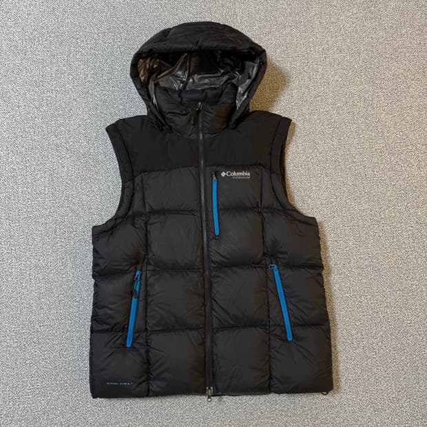 컬럼비아 옴니히트 거위털 패딩조끼 XXL