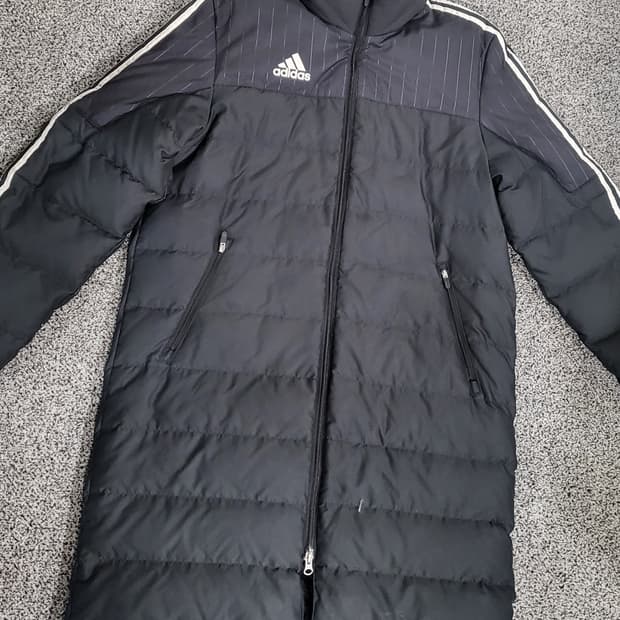 아디다스 패딩 롱 자켓 